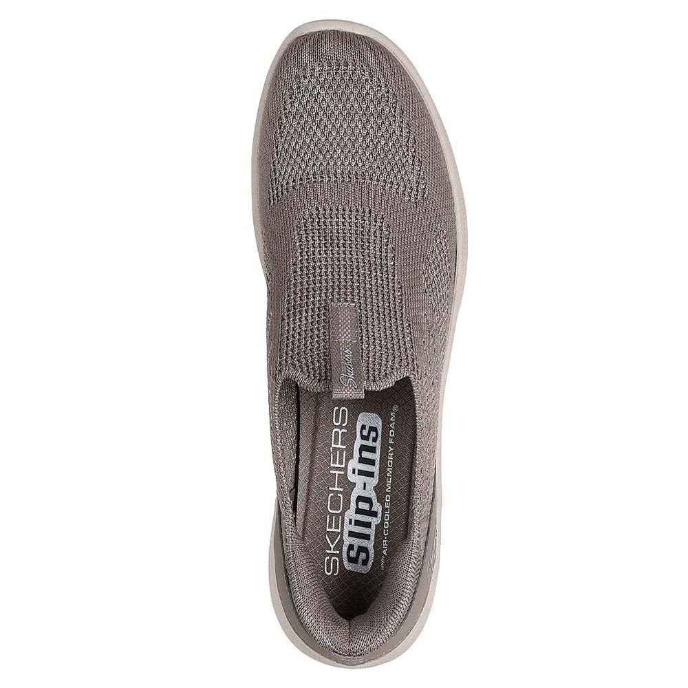 skechers air cooled memory foam slip on womens