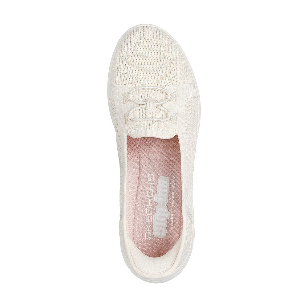 skechers air cooled memory foam slip on womens