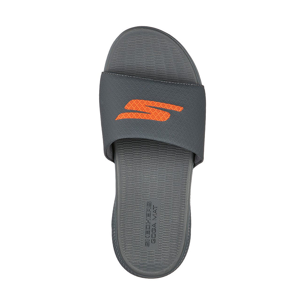 Skechers goga mat mens deals slippers