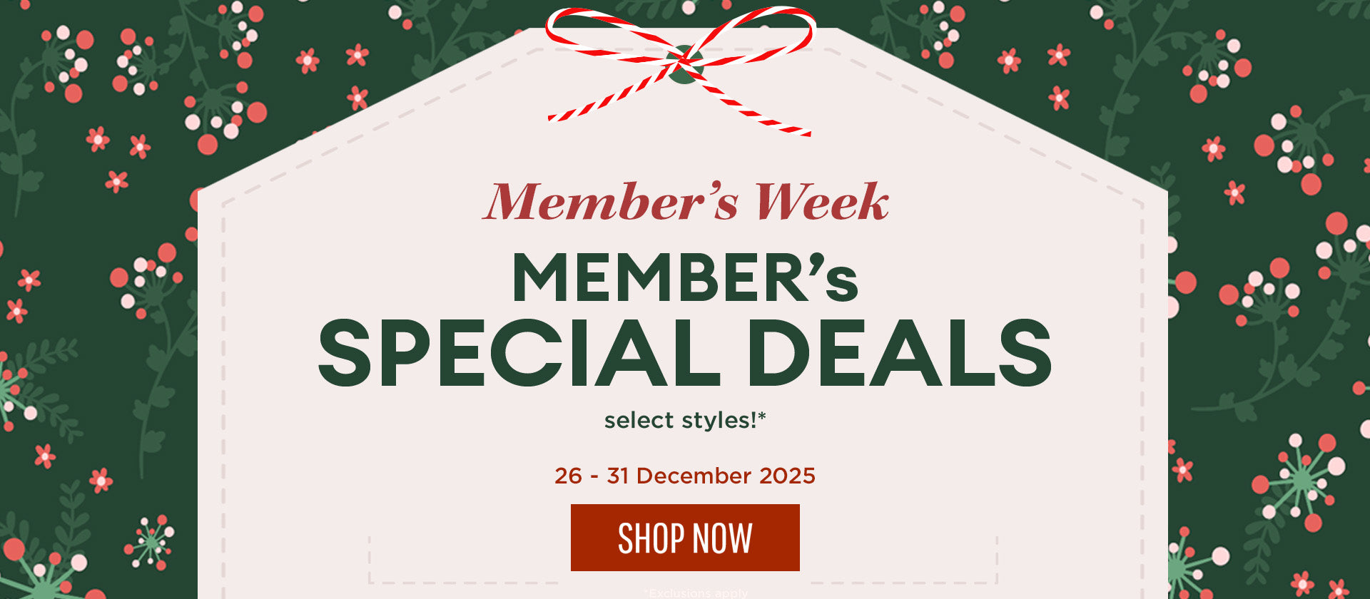 Member's Special Deals