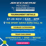 Skechers International Pickleball Tournament 2026 - Singapore Edition