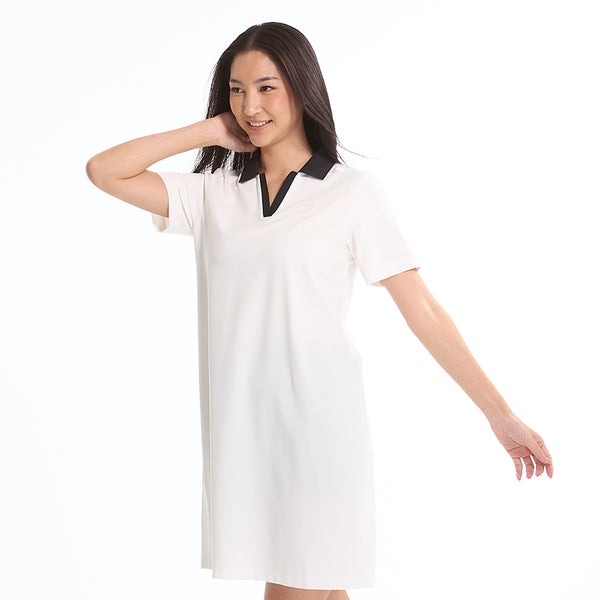 Lifestyle Physical Academia Collection: Trendy Short Sleeve Polo Dress