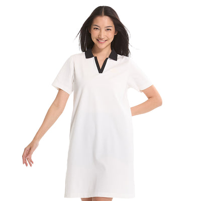 Lifestyle Physical Academia Collection: Trendy Short Sleeve Polo Dress