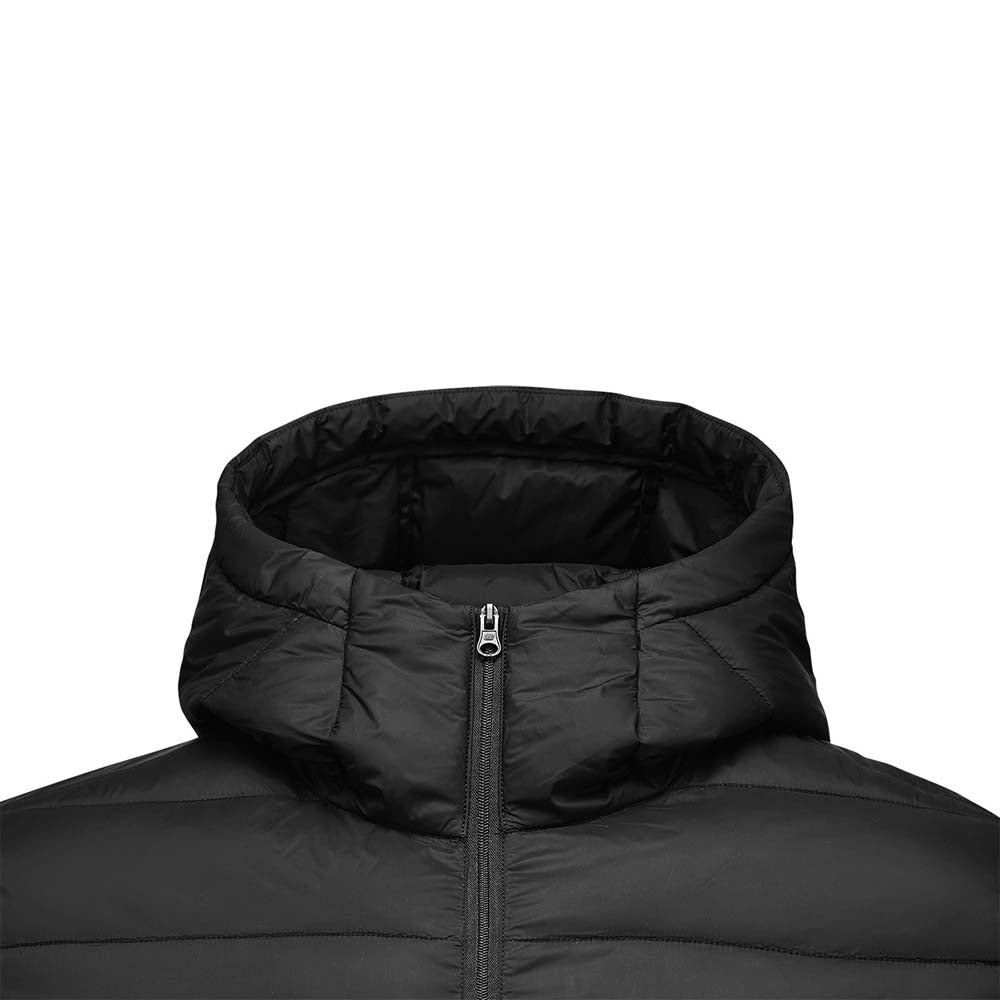 Sport-Utility Woven Quilted Hooded Jacket