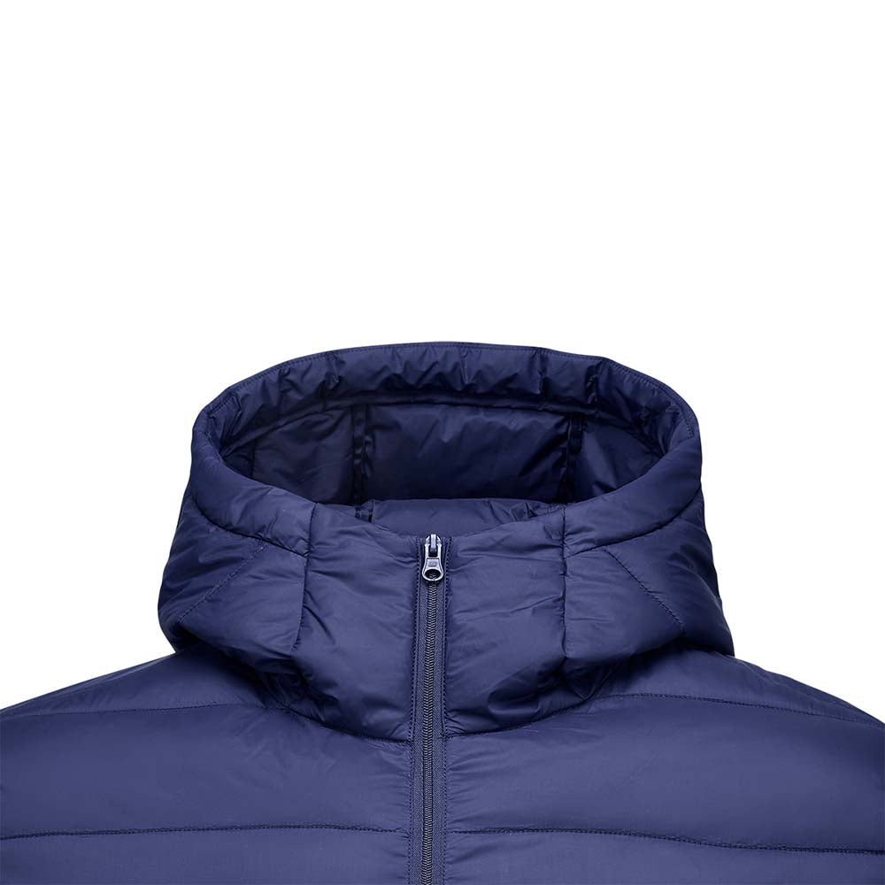 Sport-Utility Woven Quilted Hooded Jacket