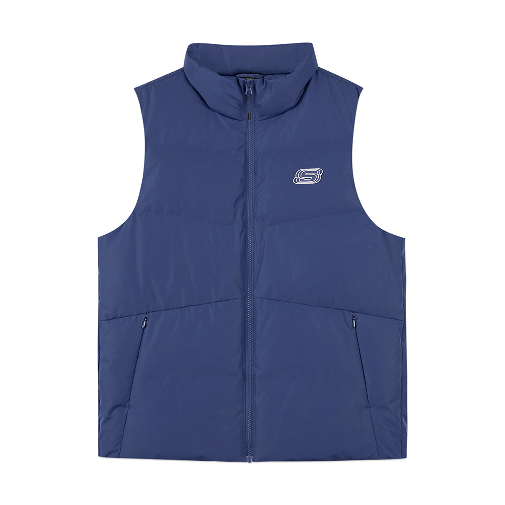 Colorful S Collection Woven Down Vest