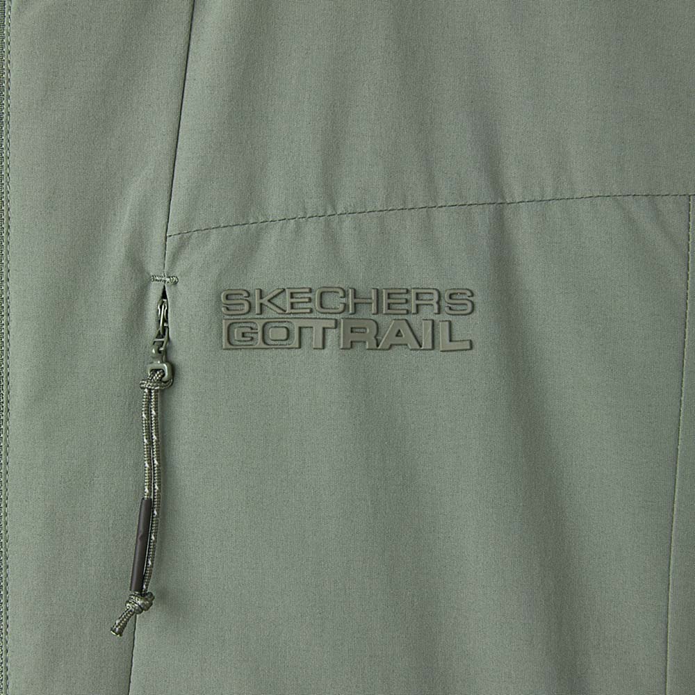 Go Trail Woven Quilted Hooded Jacket