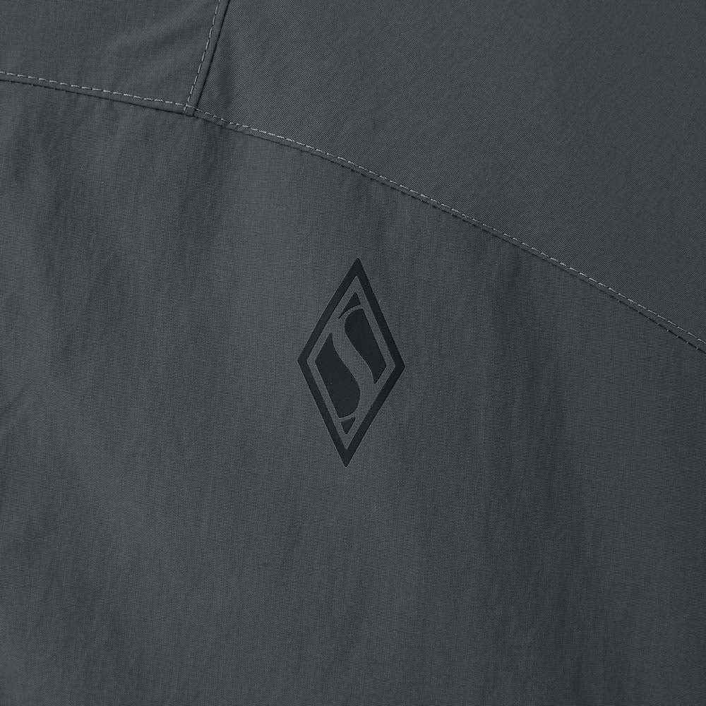 Diamond Woven Quilted Hooded Jacket