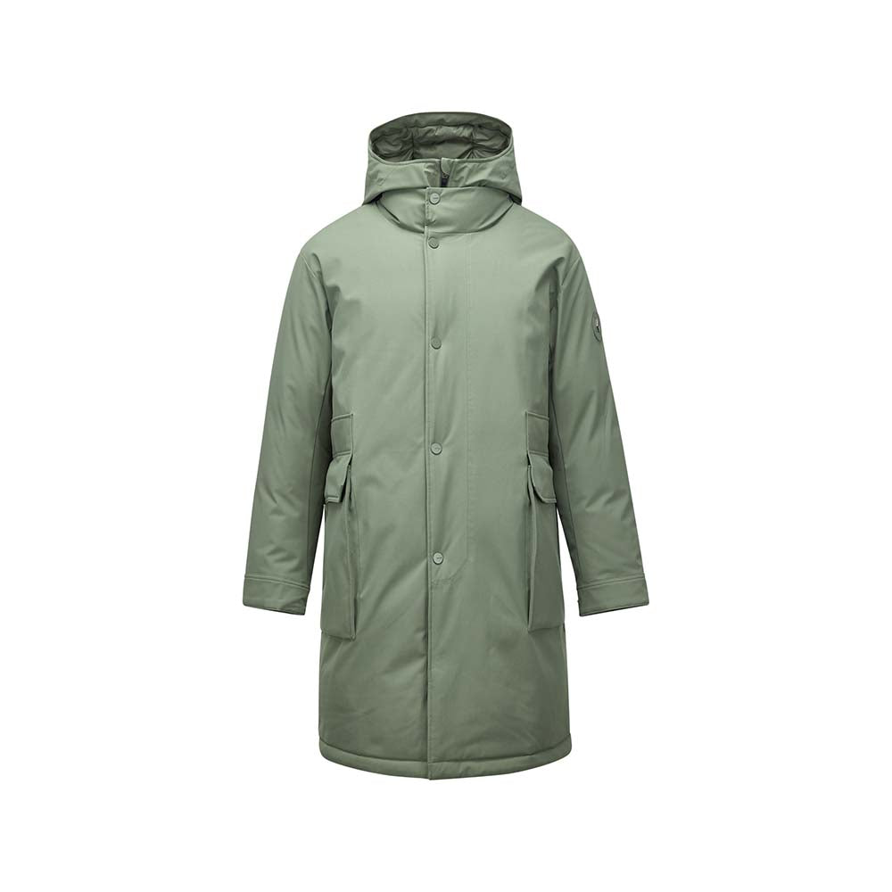 Diamond Woven Down Coat