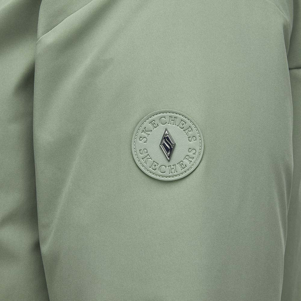 Diamond Woven Down Coat