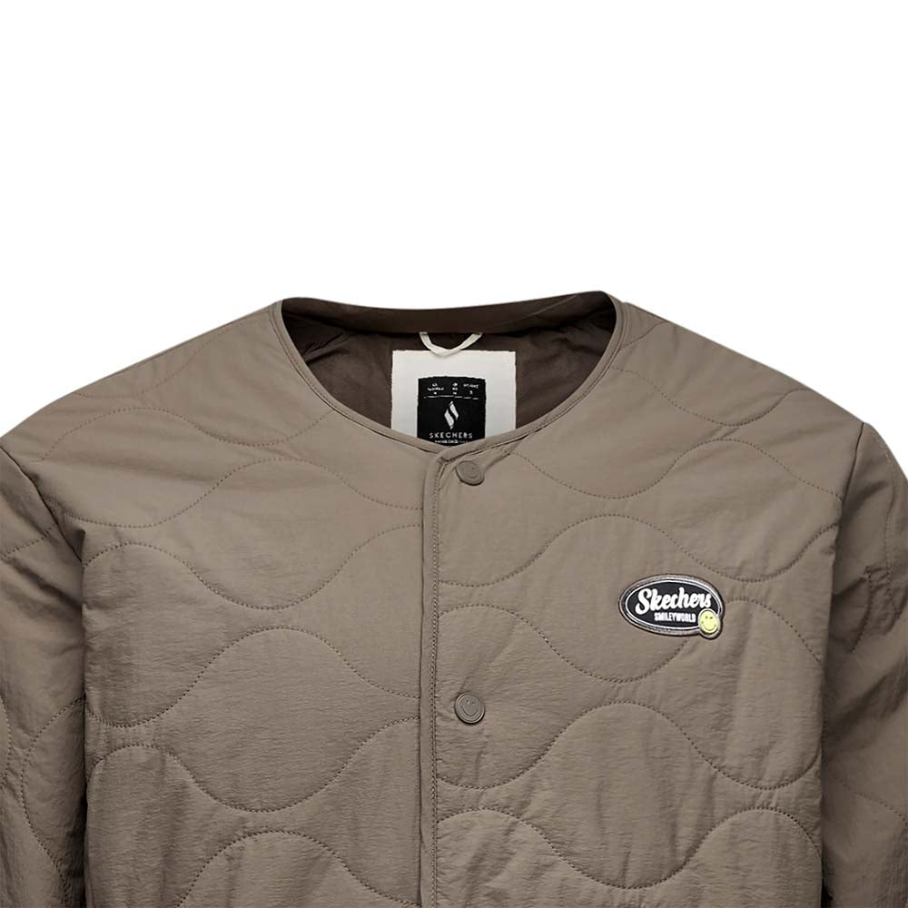 Skechers X SmileyWorld Woven Quilted Jacket