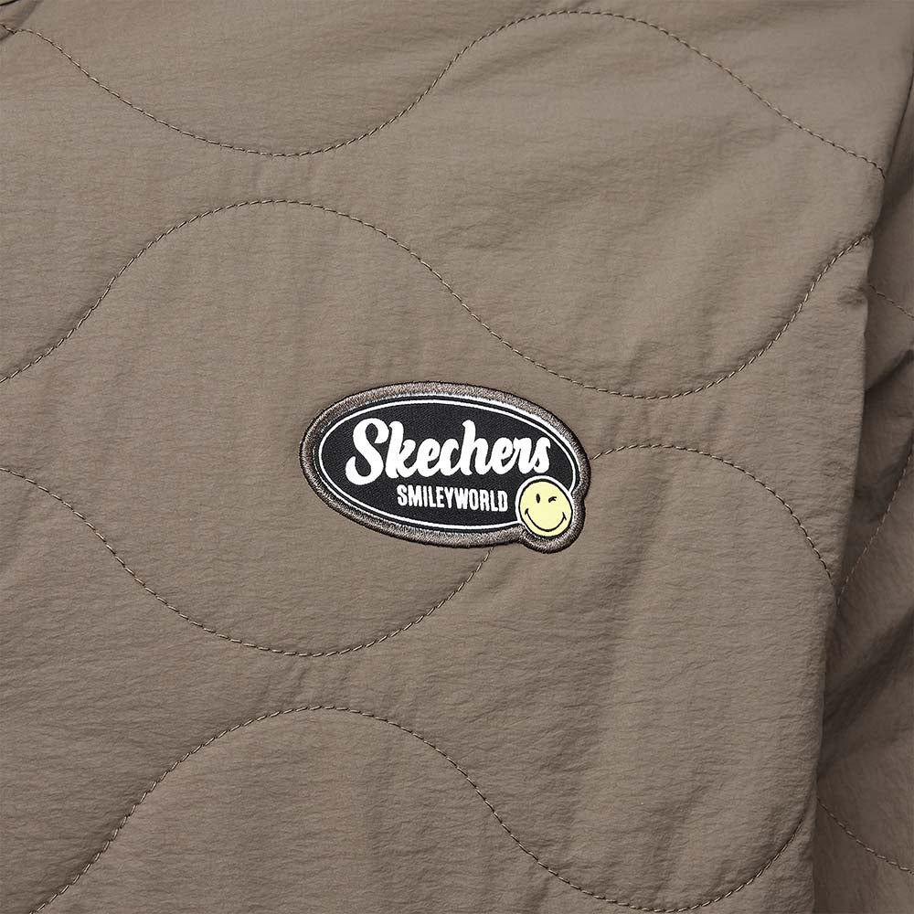 Skechers X SmileyWorld Woven Quilted Jacket