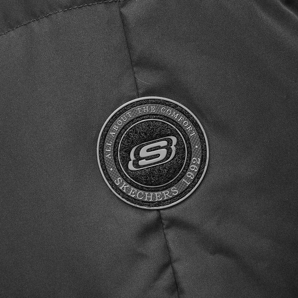 Skechers Sport-Utility Woven Down Jacket women's lifestyle jacket in Black Beauty - alternate view 5