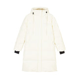 Skechers Sport-Utility Woven Down Coat women's lifestyle jacket in Marshmallow