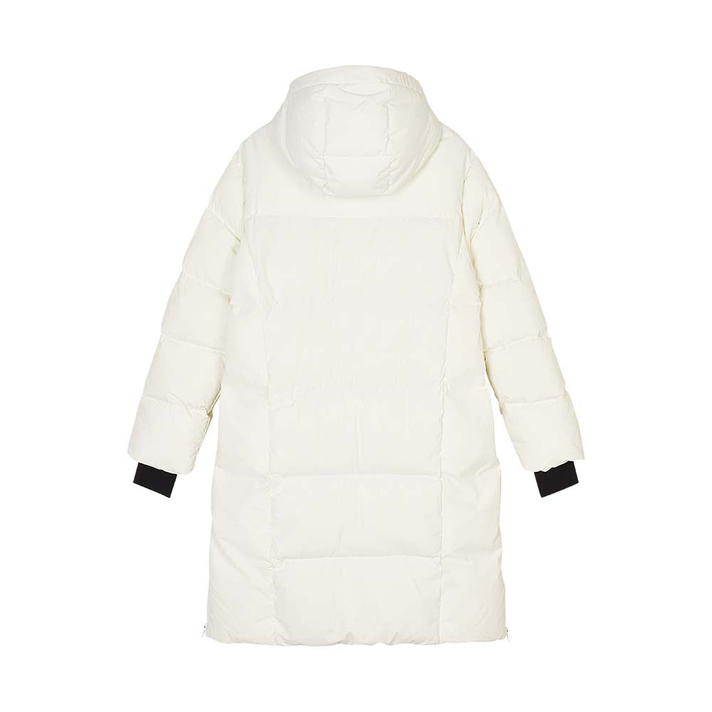 Skechers Sport-Utility Woven Down Coat women's lifestyle jacket in Marshmallow - alternate view 2