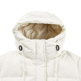 Skechers Sport-Utility Woven Down Coat women's lifestyle jacket in Marshmallow - alternate view 3