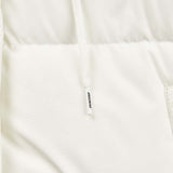 Skechers Sport-Utility Woven Down Coat women's lifestyle jacket in Marshmallow - alternate view 5