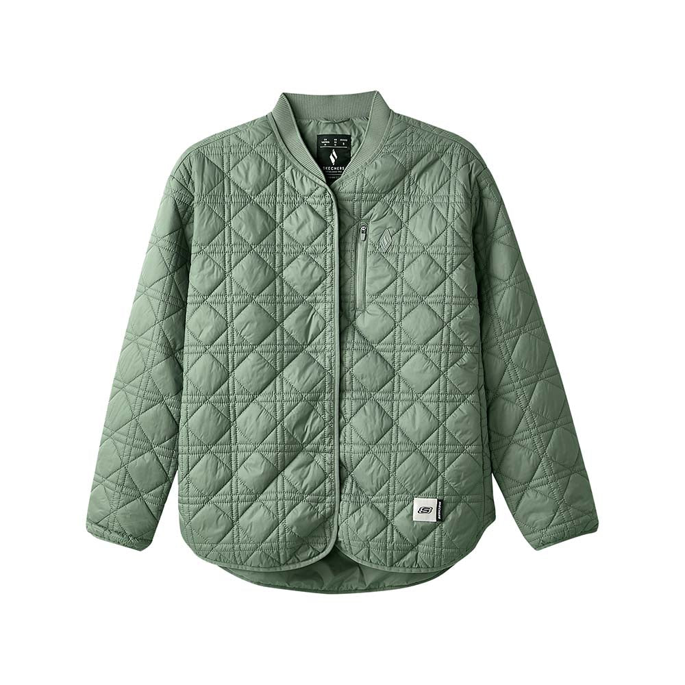 Diamond Woven Quilted Jacket