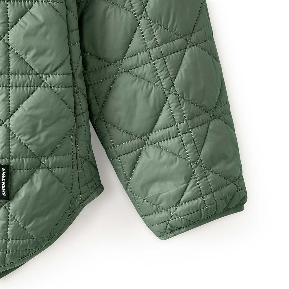 Diamond Woven Quilted Jacket