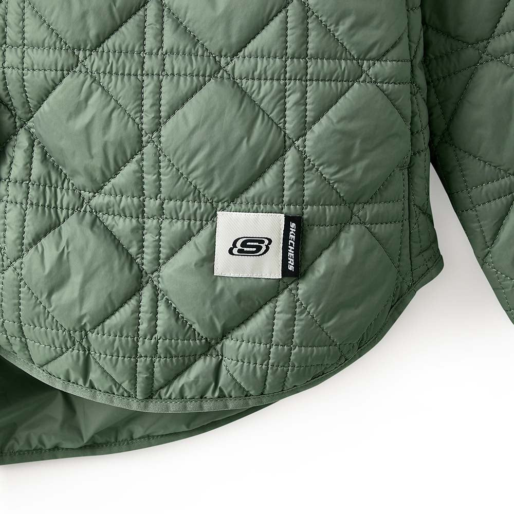 Diamond Woven Quilted Jacket
