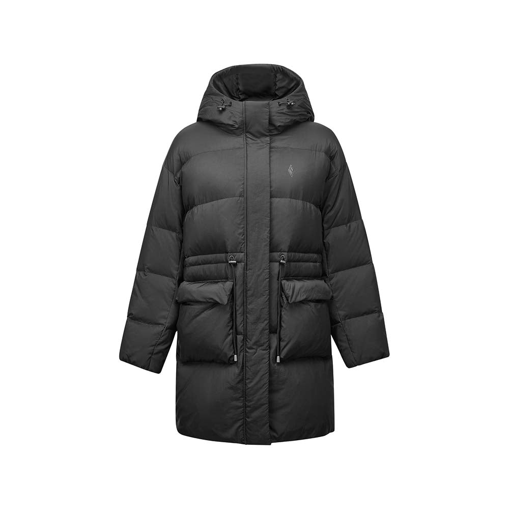 Diamond Woven Down Coat