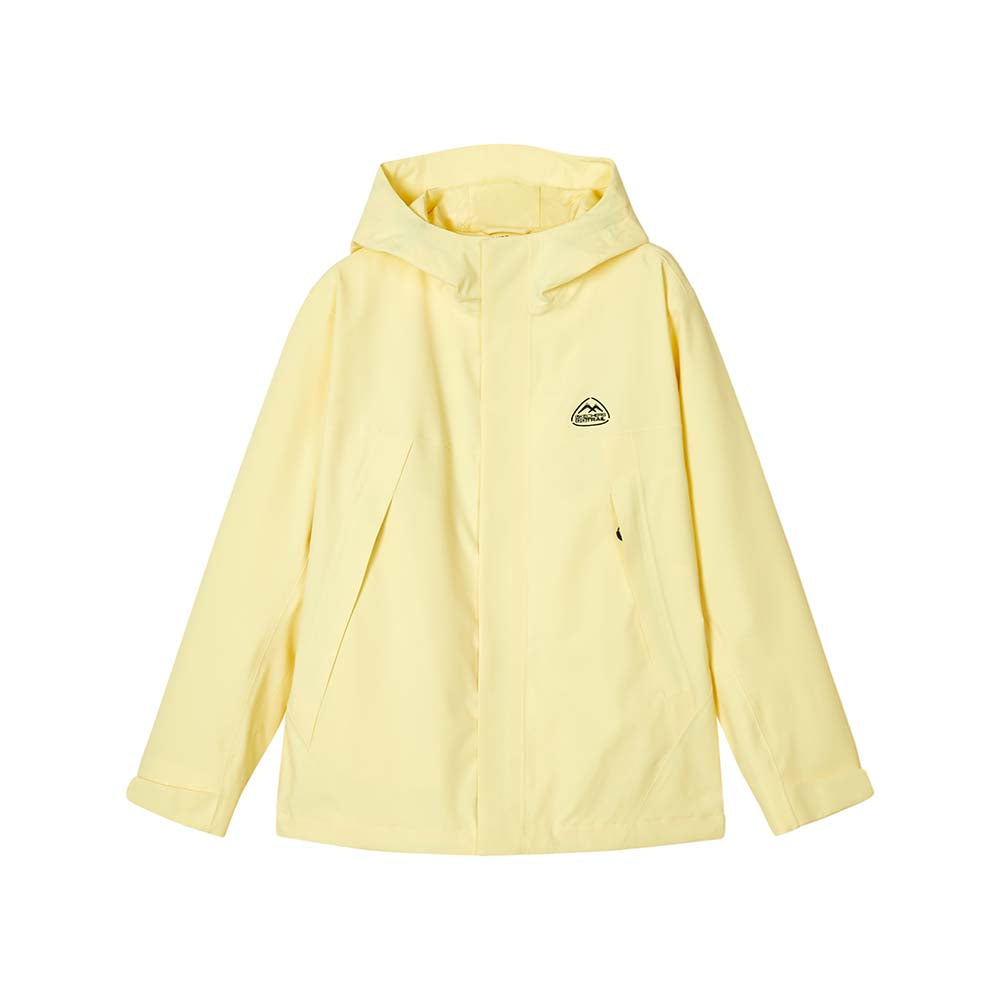 Skechers Go Trail Waterproof Jacket women's lifestyle jacket in Lemon Meringue
