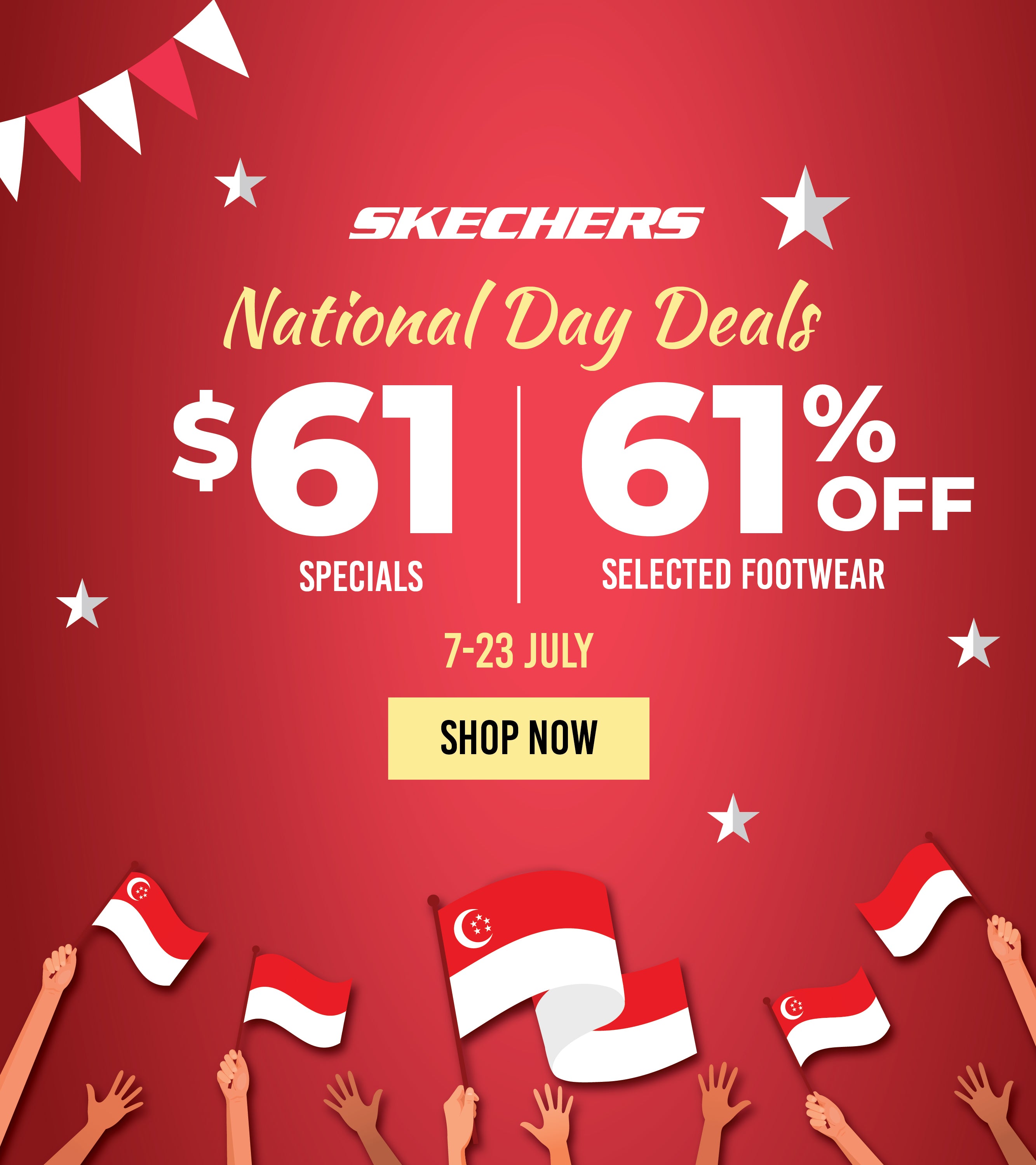 Skechers Singapore Online Store | The Comfort Technology Company