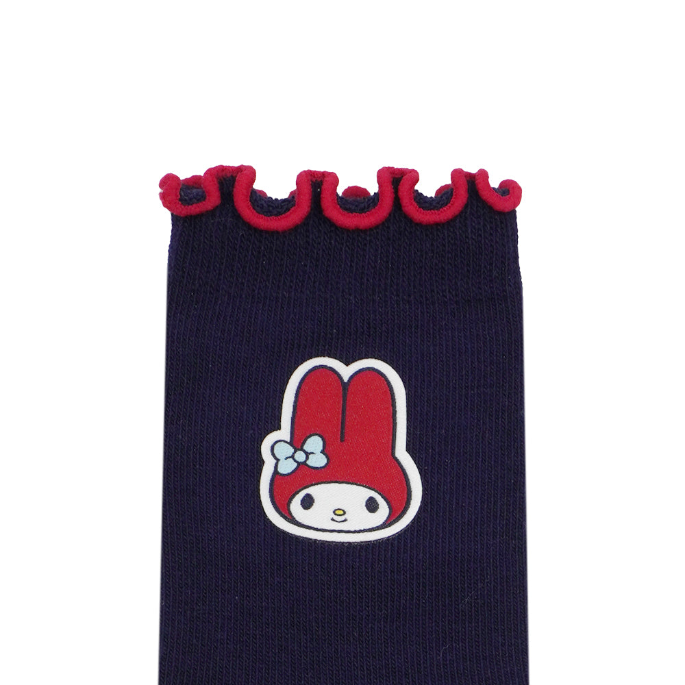 Hello Kitty & My Melody: Socks 2pax