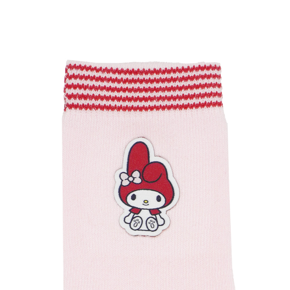 Hello Kitty & My Melody: Socks 2pax