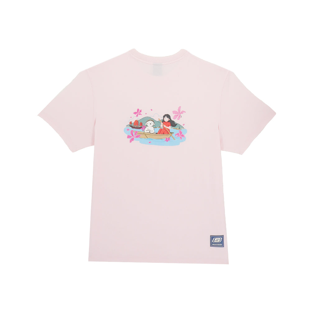 Skechvibe X Drawingmary: Short Sleeve Tee