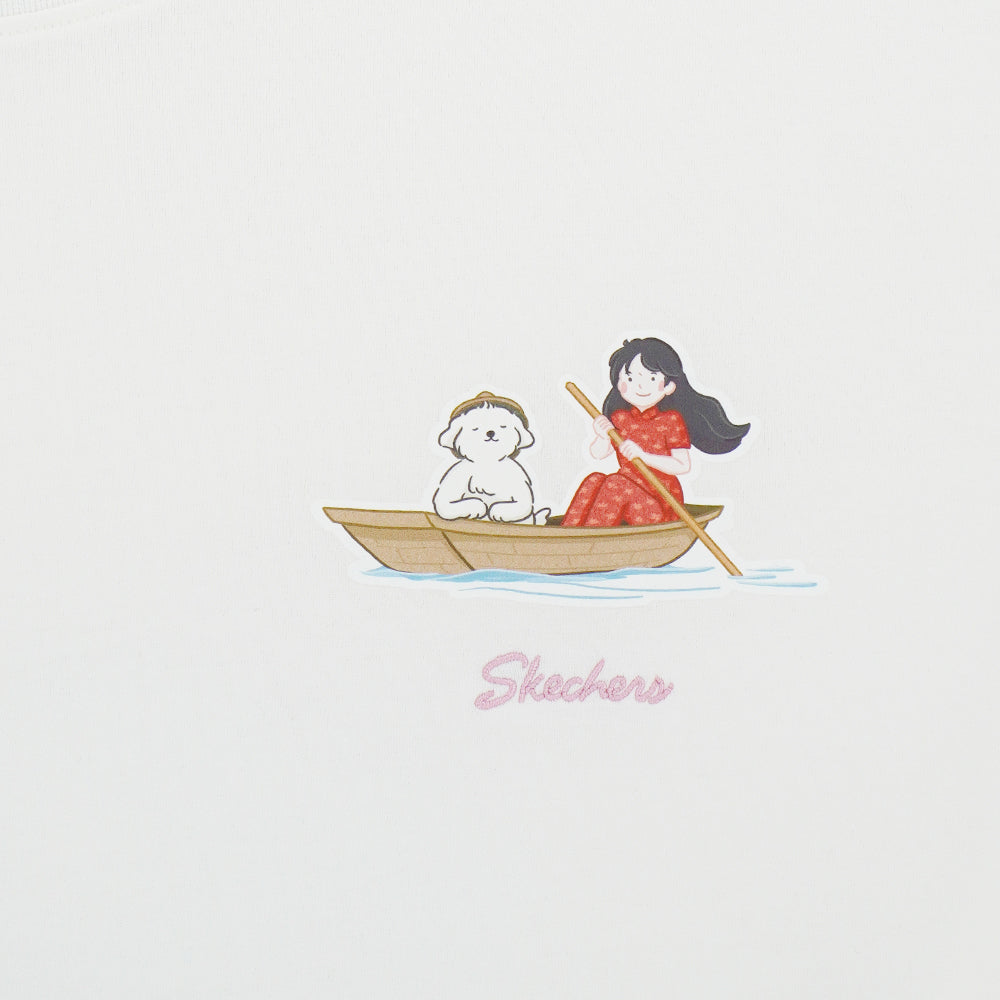 Skechvibe X Drawingmary: Short Sleeve Tee