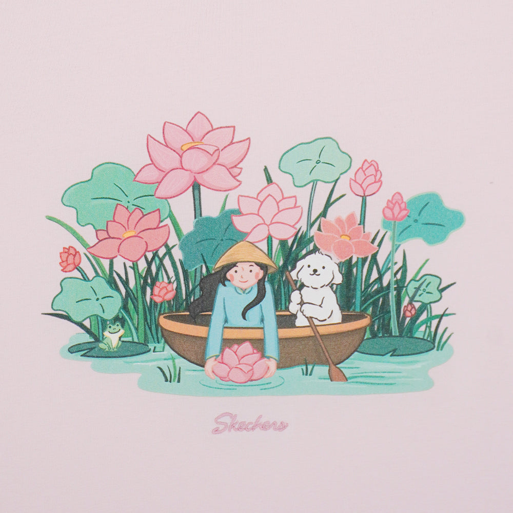 Skechvibe X Drawingmary: Short Sleeve Tee