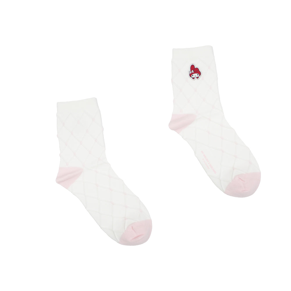 Hello Kitty & My Melody: Socks 2pax