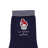 Hello Kitty & My Melody: Socks 2pax