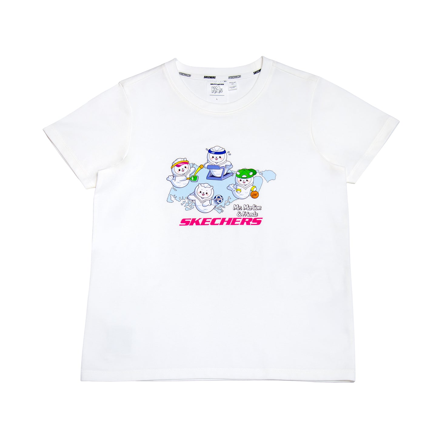 Mr Merlion &amp; Friends: Short Sleeve Tee