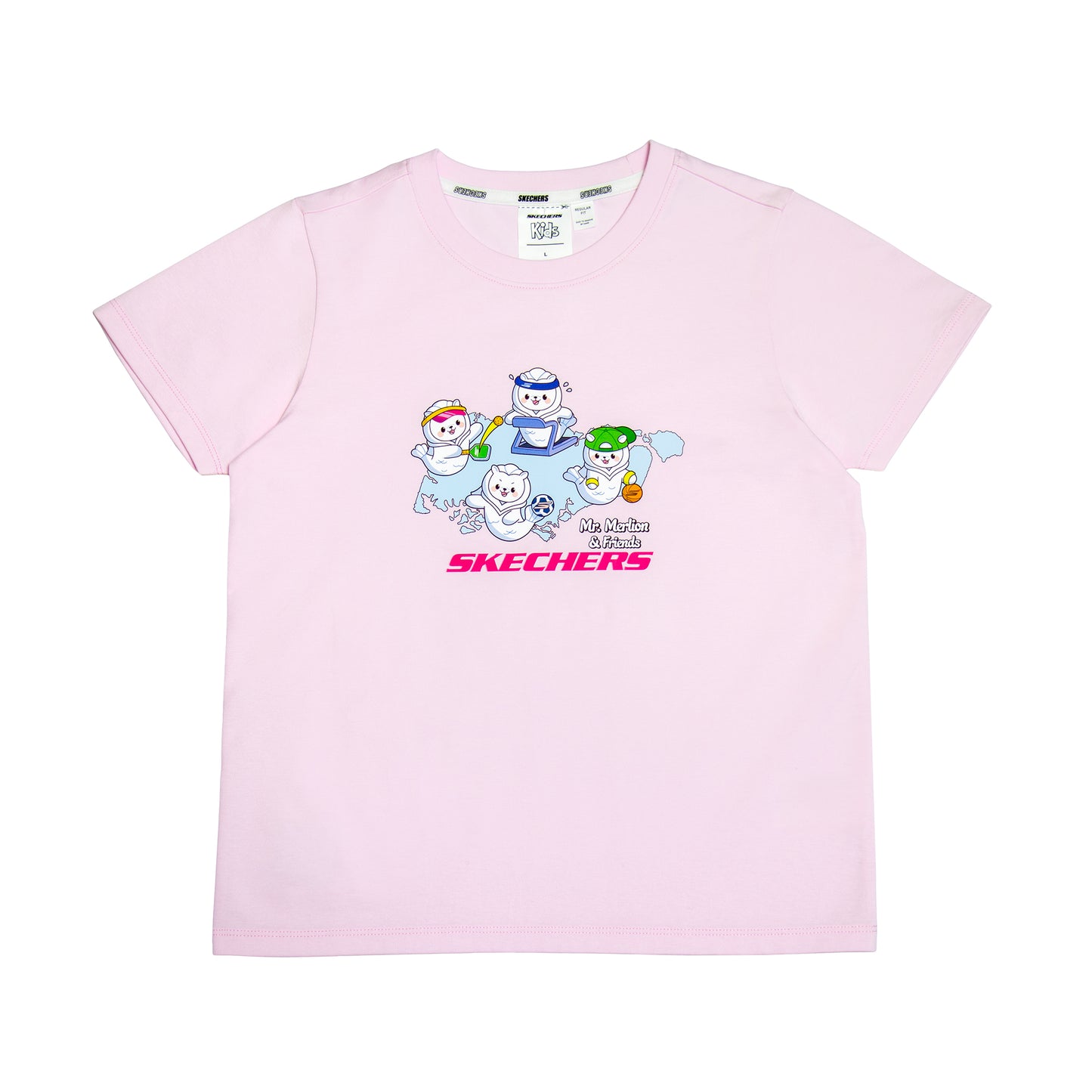 Mr Merlion &amp; Friends: Short Sleeve Tee