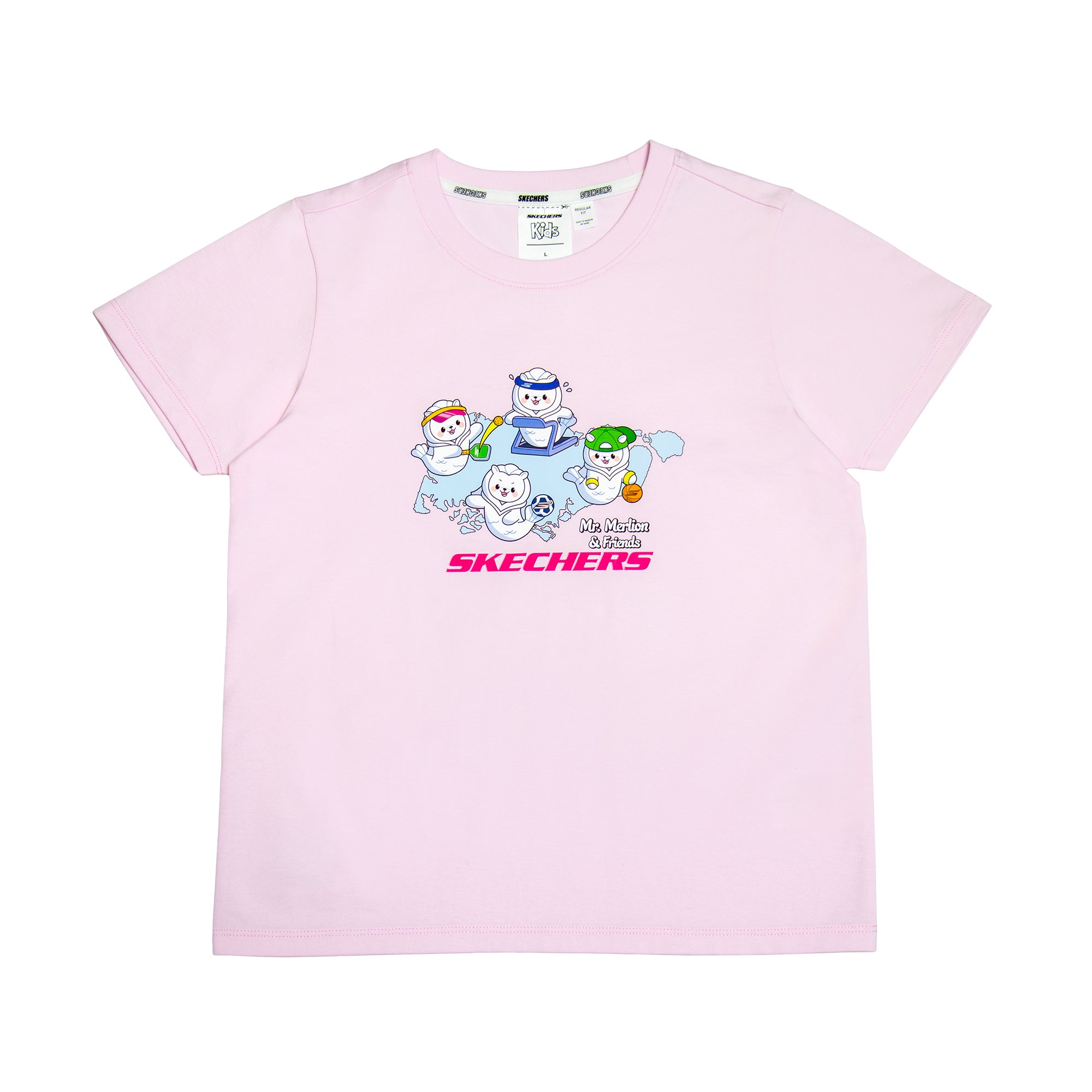 Mr Merlion &amp; Friends: Short Sleeve Tee