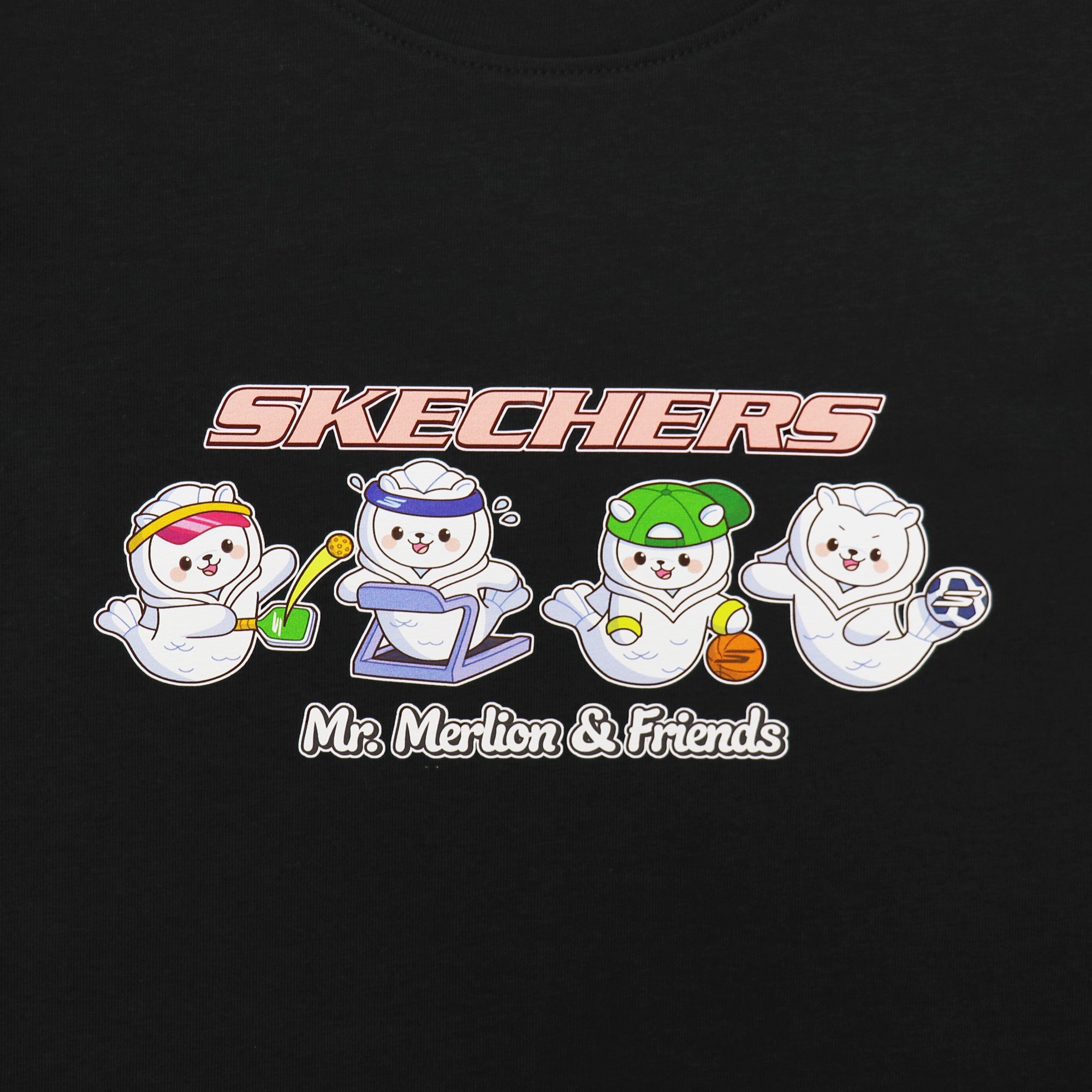 Mr Merlion &amp; Friends: Short Sleeve Tee