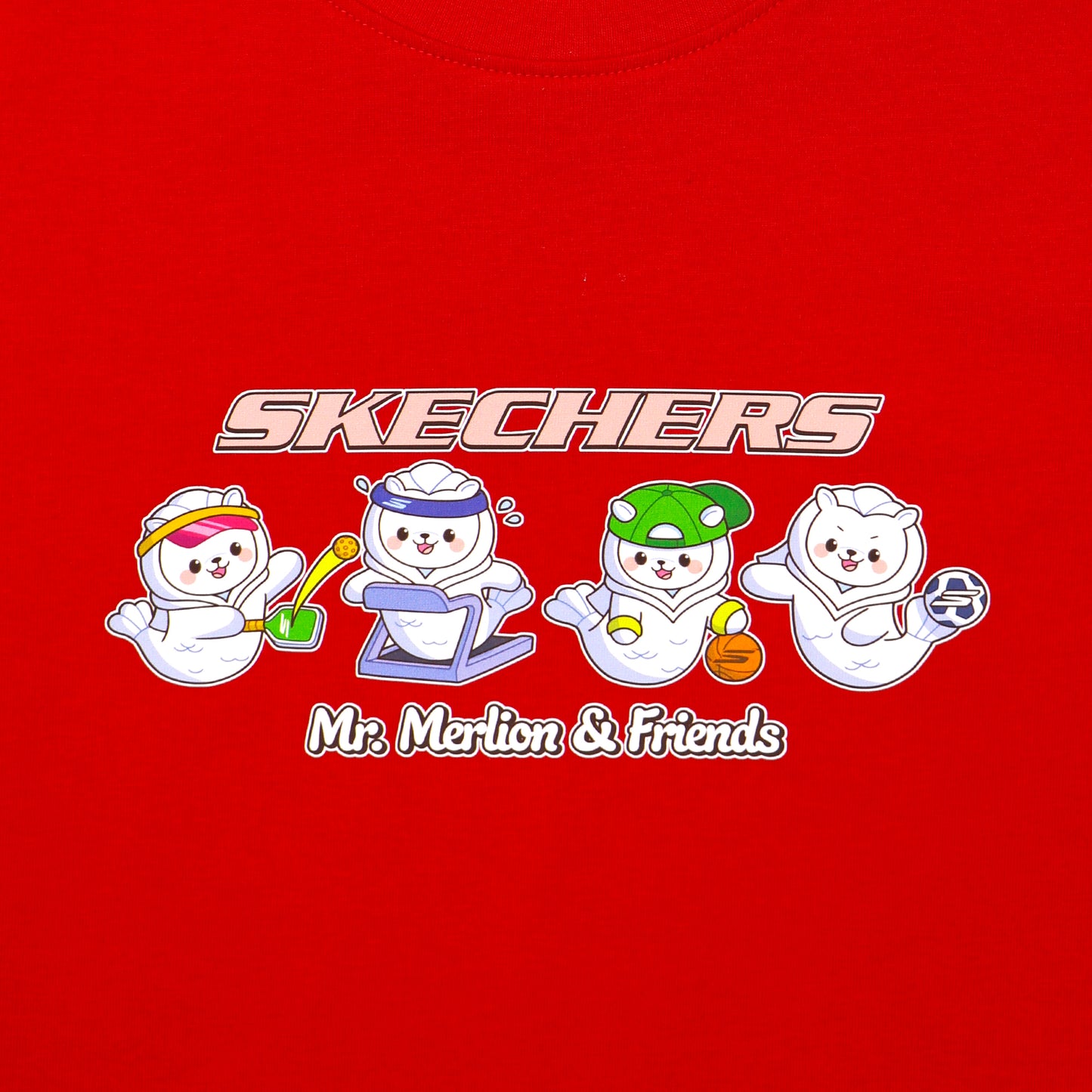 Mr Merlion &amp; Friends: Short Sleeve Tee