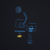 Skechers | DK SEUNGKWAN DINO of SEVENTEEN: Short Sleeve Tee