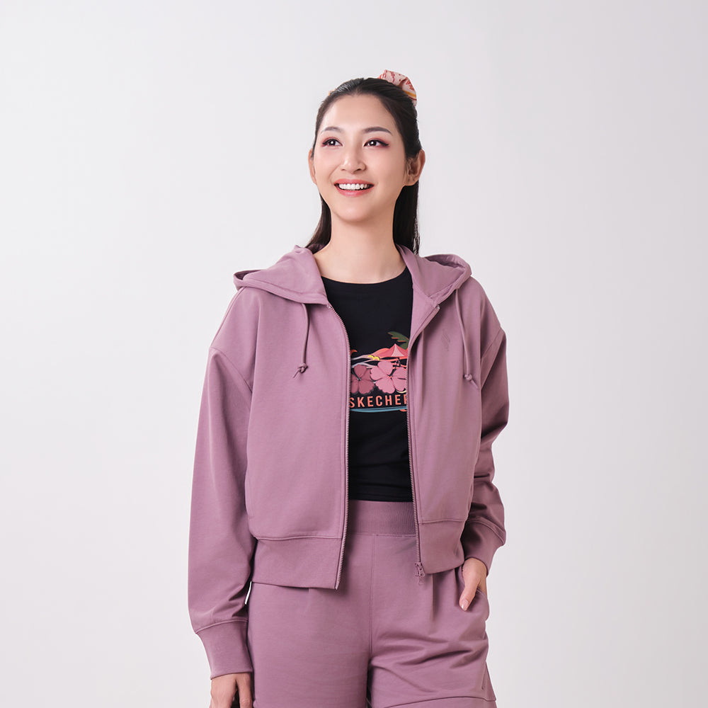 Cali Breeze: Lounge Hooded Jacket