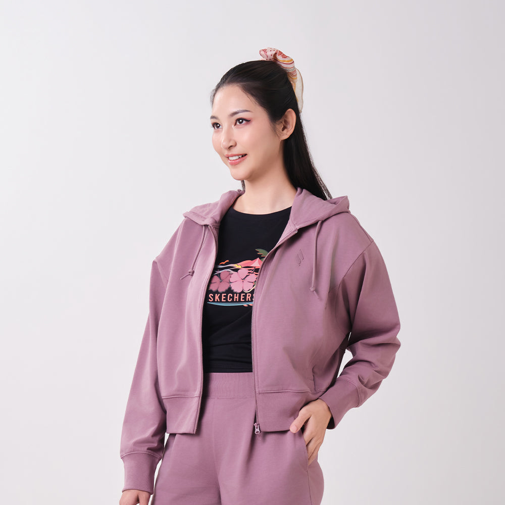 Cali Breeze: Lounge Hooded Jacket