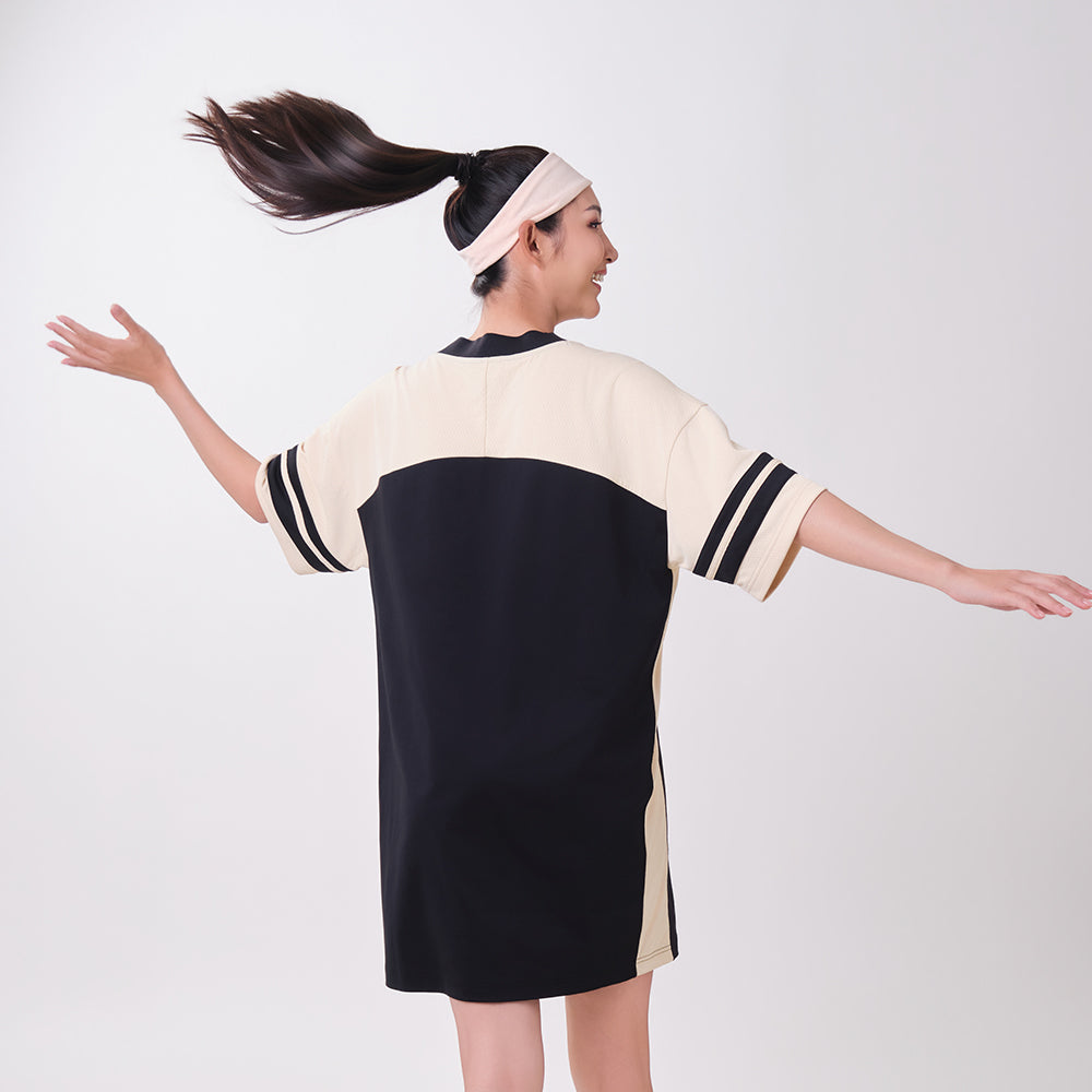 Hoop Hype: Iconic V Neck Dress