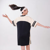 Hoop Hype: Iconic V Neck Dress
