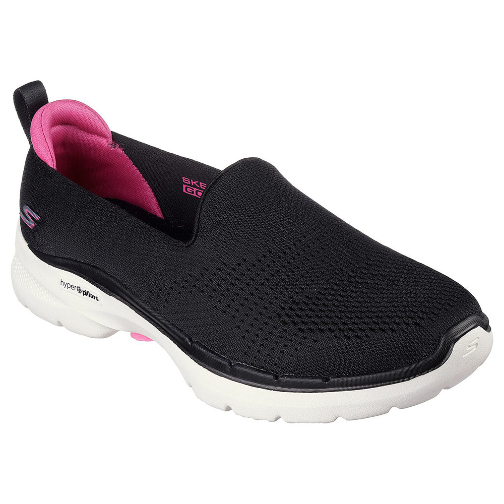 Skechers Women GOwalk 6 Shoes - 124571-BKHP