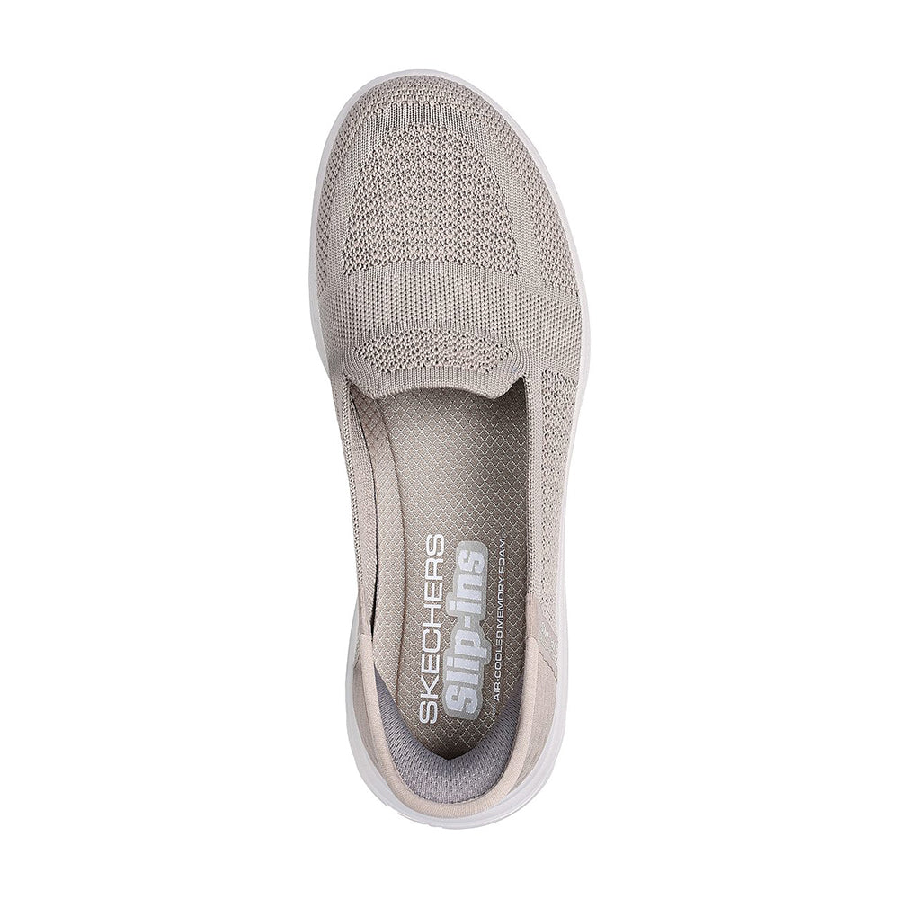 Skechers Women Slip-Ins On-The-GO Flex Serene Shoes | Taupe Shoes ...