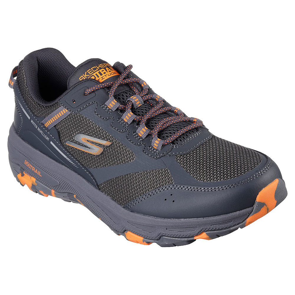 Skechers Men GOrun Trail Altitude | Gray/Orange Shoes – Skechers ...